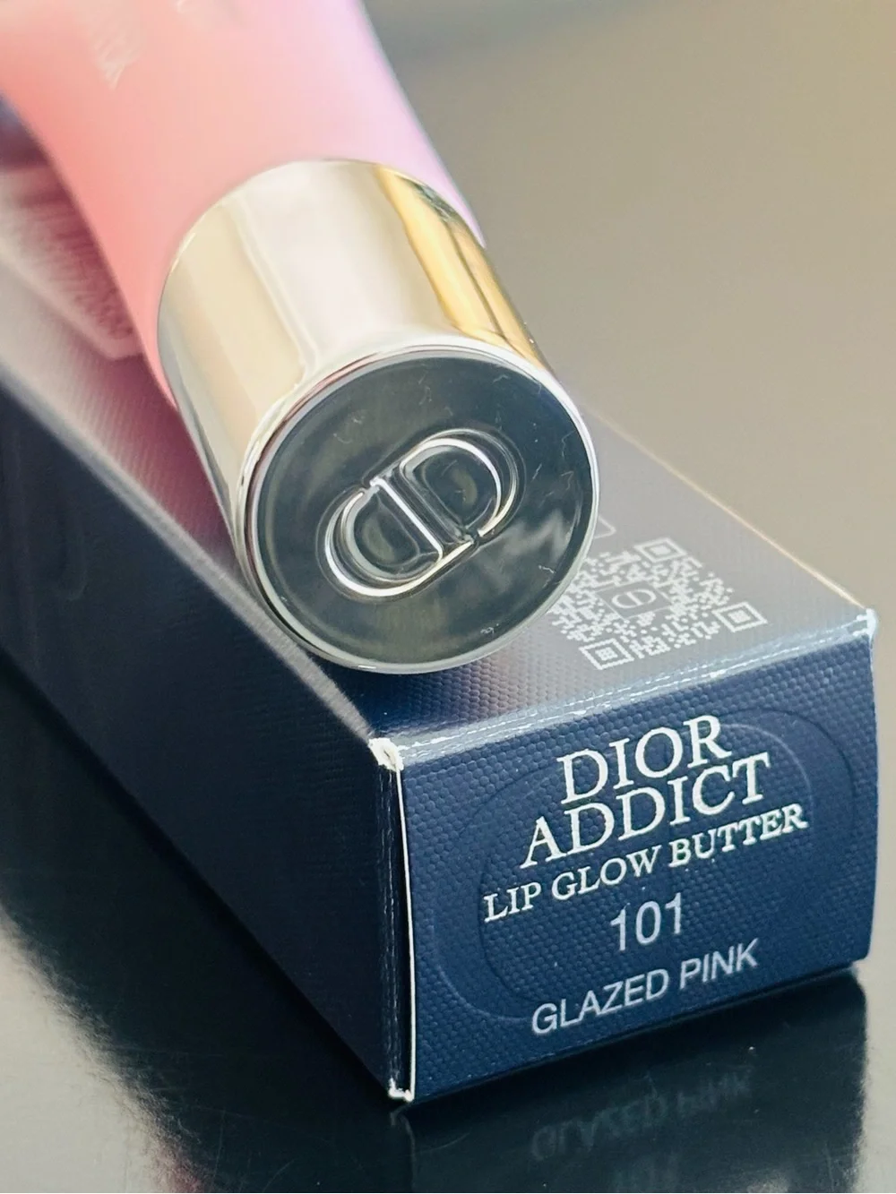 Dior Addict Lip Glow Butter 101 Glazed Pink